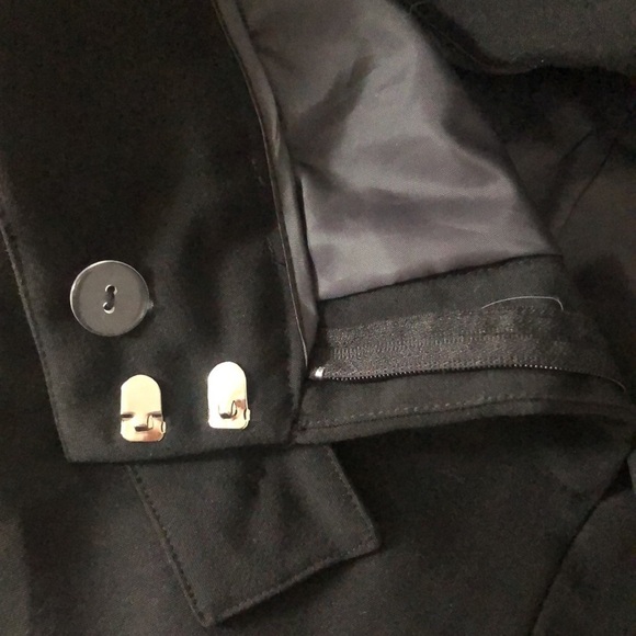 Pencil Skirt NWTs Black Vintage Graffiti Size 6 - Picture 11 of 14